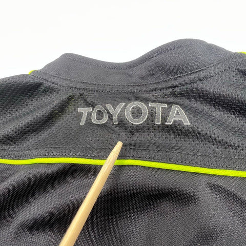 Adidas Men's Munster Rugby 2011 2012 Away Jersey Shirt Black Green Toyota