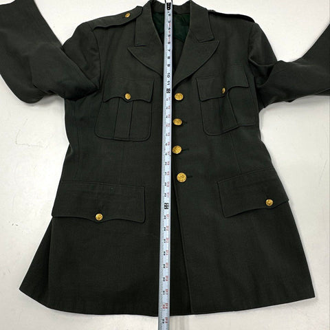 Vintage U.S. Army Class A Service Green Dress Uniform Jacket Sz 42R