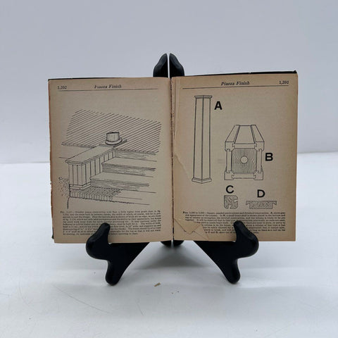 Audels 3 Piece Carpenters and Builders Guide Vol 1 3 4 Vintage Technical Books