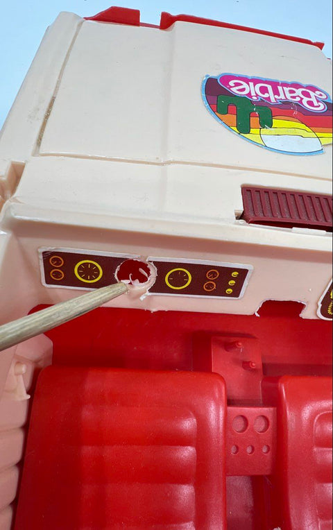 Vintage 1973 Barbie Travelin' Jeep and Trailer Lot Mattel 2 Piece 34 Inch