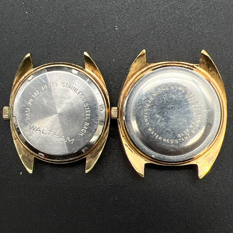 Vintage Waltham Date & Reliance Watch Faces Lot 17 Jewels Mechanical Manual Wind
