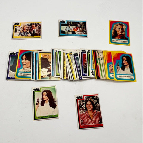 1977 Charlie's Angels Trading Card Lot Spelling-Goldberg Vintage See Photos