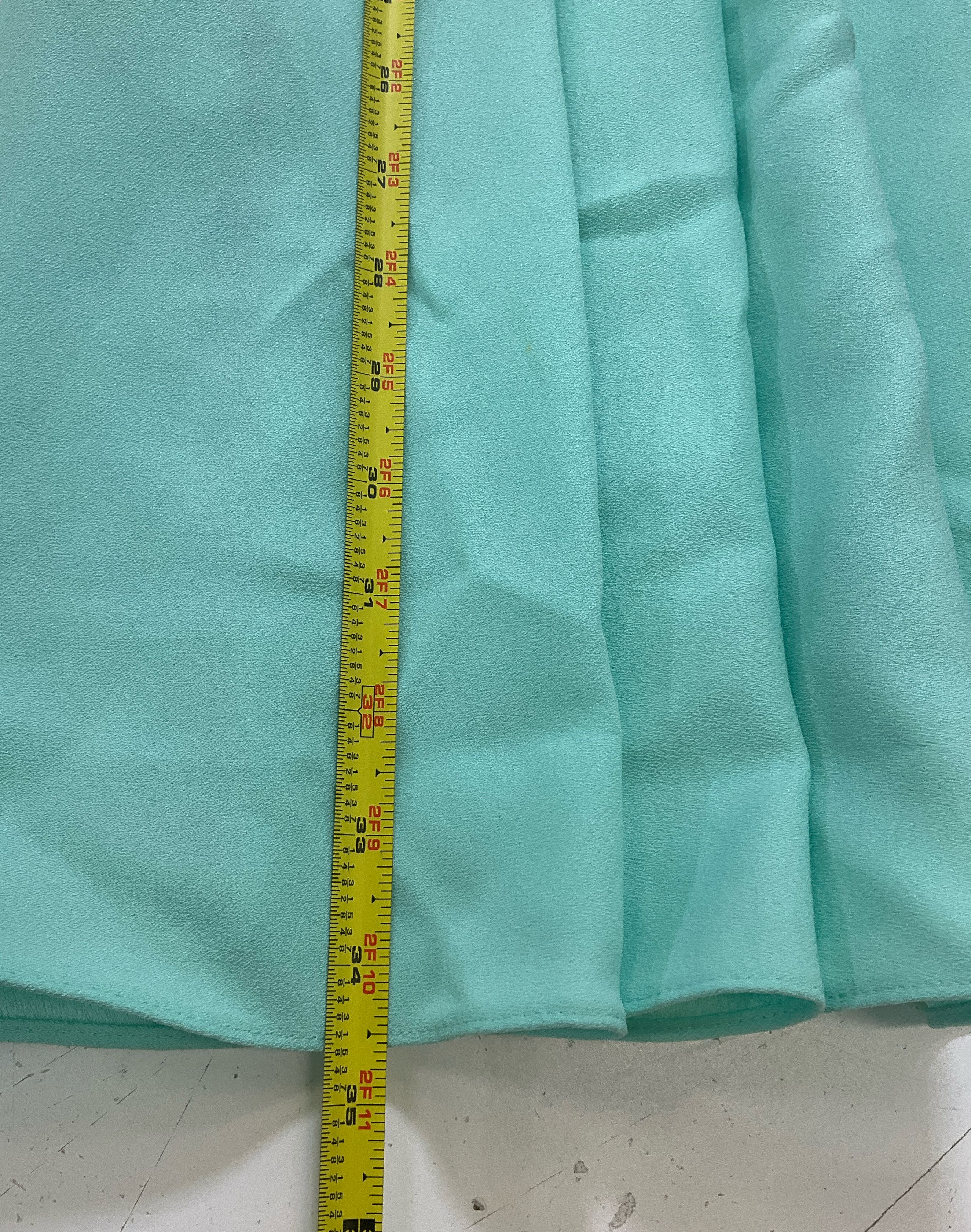 Kate Spade New York Mint Green Bow Back Dress Pleated Skirt Pockets Size 0
