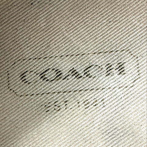 Coach Barrett Khaki Gold Plaid Signature Logo Low Top Sneakers Size 8.5