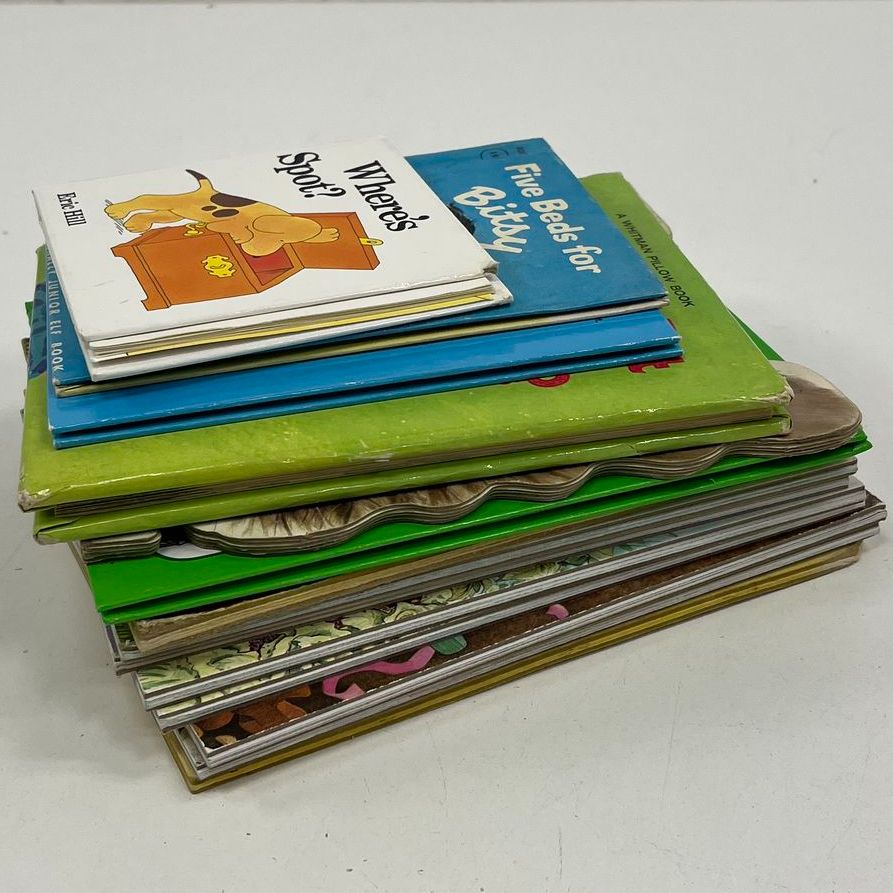 Vintage Little Golden Book Lot of 14 Bugs Bunny Lion King Peter Rabbit 1940s+