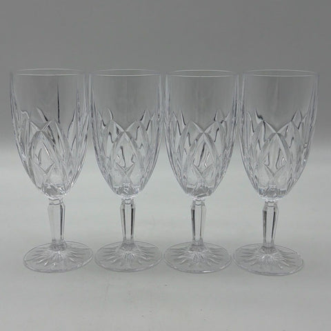 Marquis by Waterford Brookside Crystal Wine Goblets Set of 4 Clear 8.5 Inch