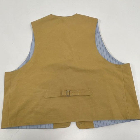 Frontier Classics Tan Embroidered Singenden Wanderer Vest Waistcoat Men's 2XL