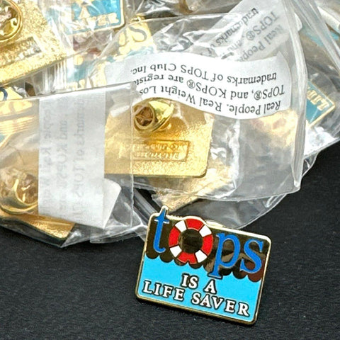 TOPS KOPS Pin Lot Charms Tie Clips Take Off Pounds Sensibly SRD approx 80 pcs