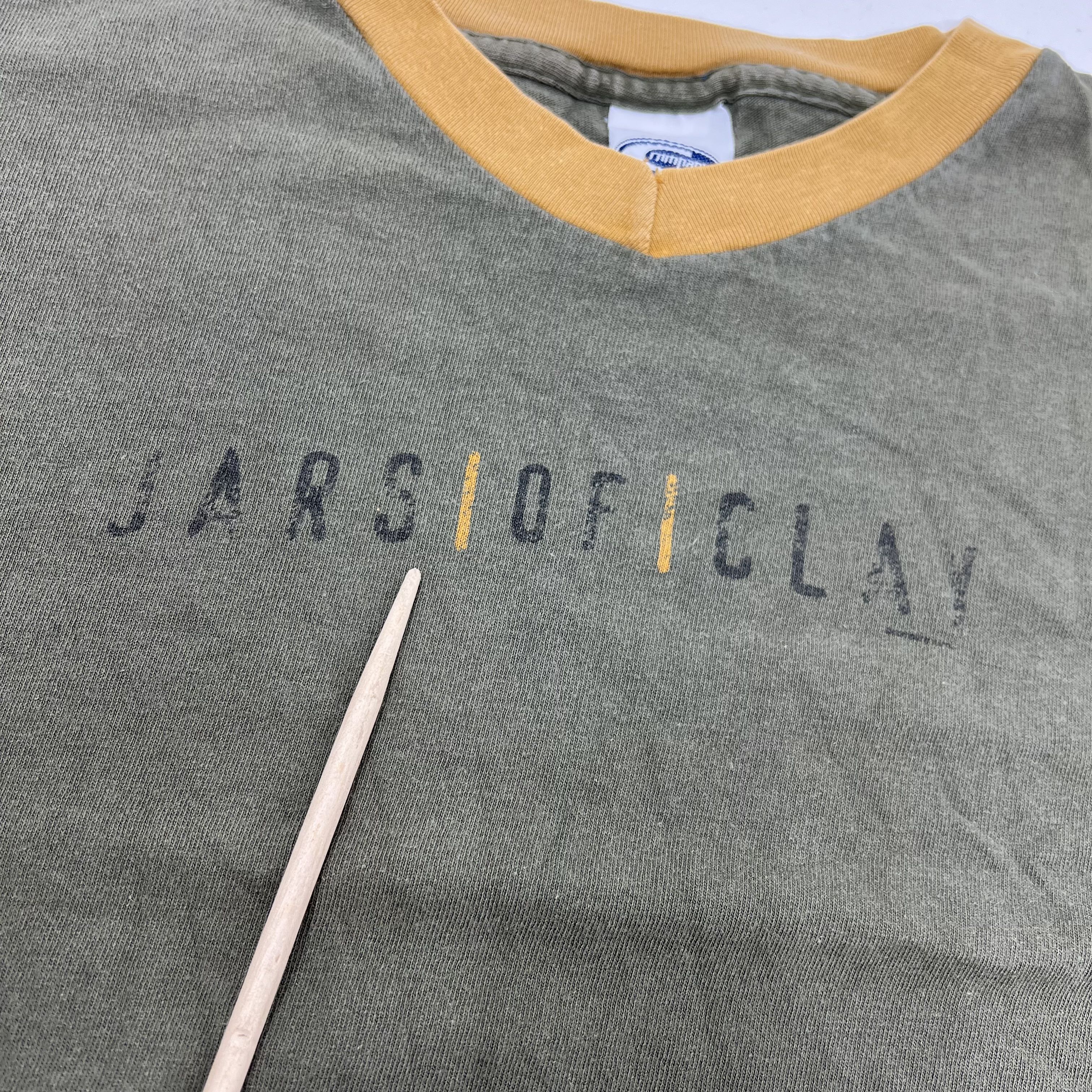Vintage 90s Jars of Clay Christian Rock Band T-Shirt Double Stitch USA Sz L