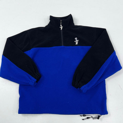 Vintage 1999 Pillsbury Doughboy 1/4 Zip Fleece Pullover Jacket Sz M