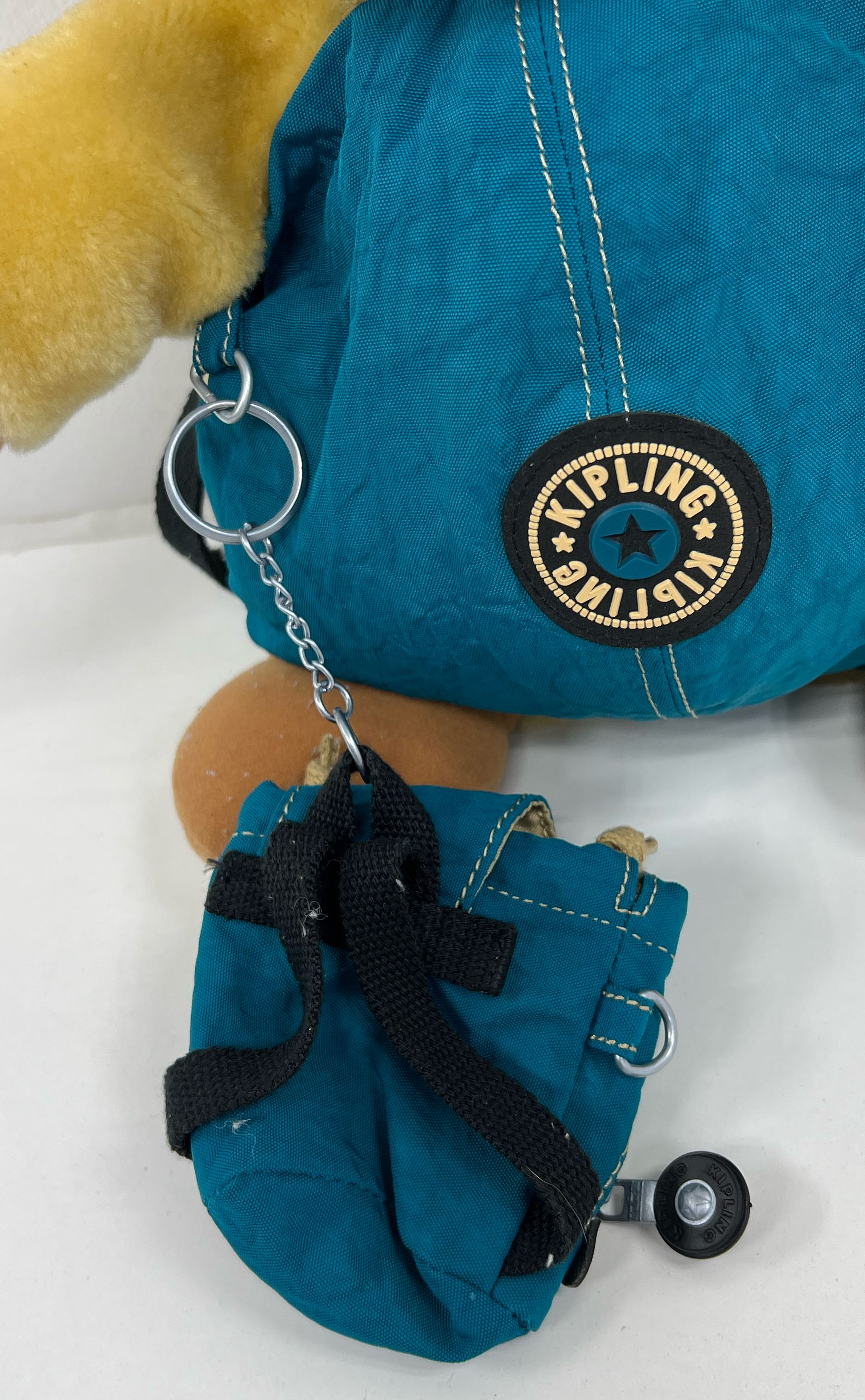 'Vintage Kipling Doudou Plush Monkey Backpack Rucksack