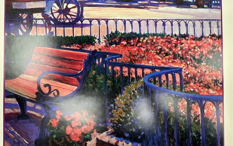 Vintage Disney Epcot Flower and Garden Festival Posters 1994 1995 Lot of 2 24x36