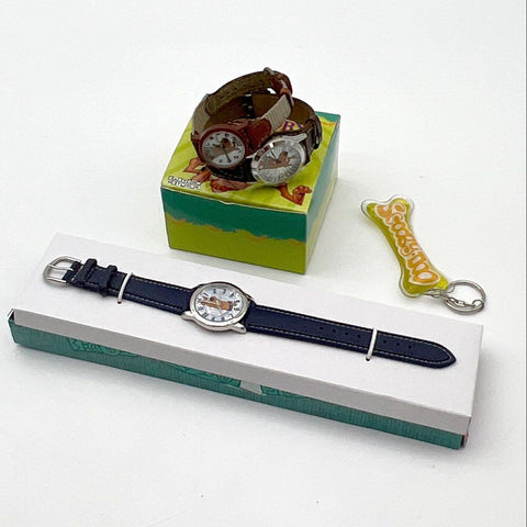 Scooby-Doo Vintage 2000s Watch Lot of 3 Avon Armitron with Boxes and Keychain