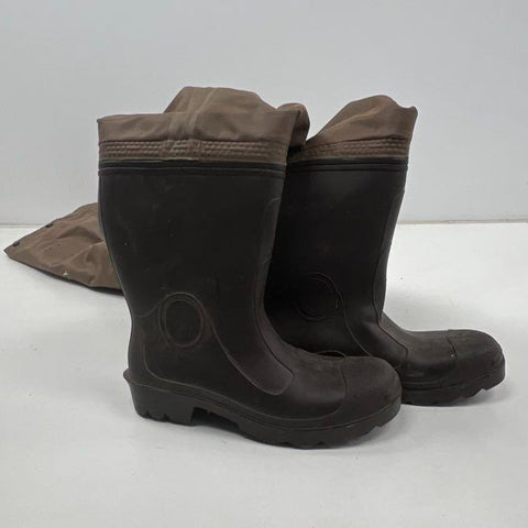 LaCrosse Duralite Waterproof Chest Waders Rubber Fishing Boots Brown