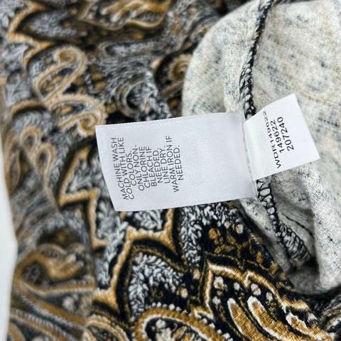 J. Jill NWT Paisley Medallion Print Sleeveless Shift Dress Stretch Knit Sz XSP