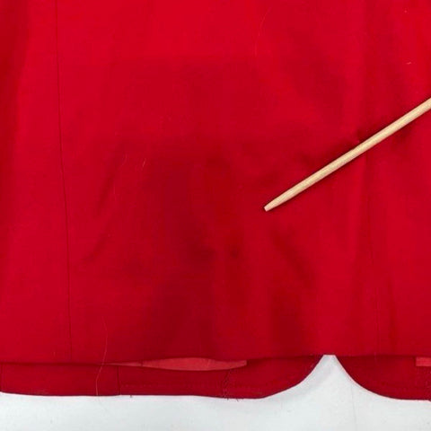 Vintage 80s Pendleton Red 100% Wool Blazer Jacket Made in USA Sz 18