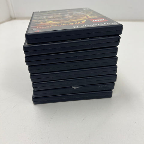 LEGO Indiana Jones Star Wars Episode III PlayStation 2 8 Game Lot PS2