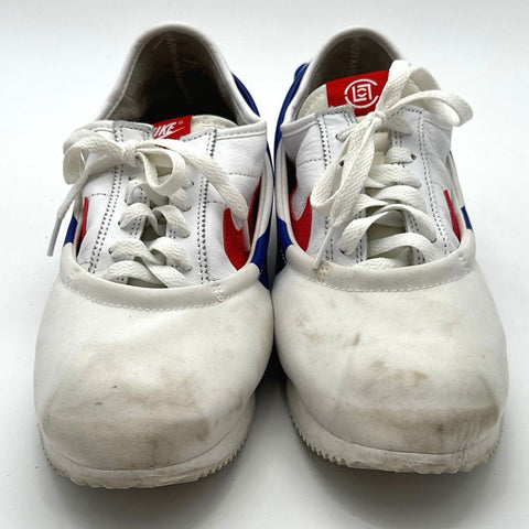 Nike x CLOT Clotez White Game Royal Red 3-in-1 Sneakers DZ3239-100 Size 9.5