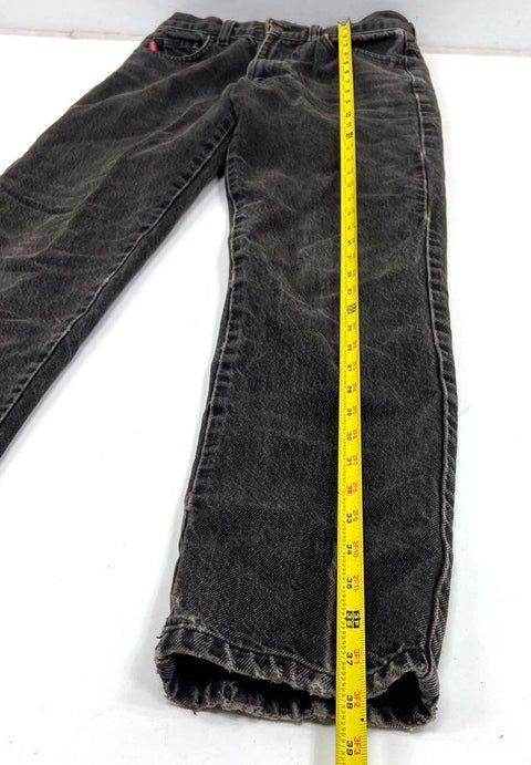 Vintage 90s Bongo Black Acid Wash High Rise Straight Leg Jeans Women's 5