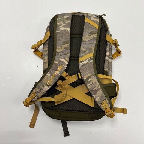 Dakine Heli Pro 18 Camo Green Technical Snowboard Ski Hiking Backpack