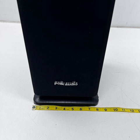 Polk Audio Floor-standing Tower Speaker Black Single Not Tested As-Is
