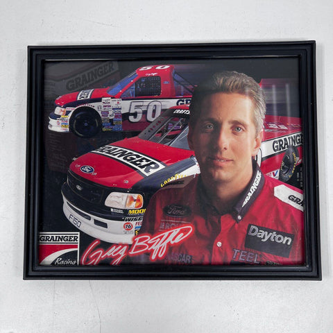 NASCAR Framed Print Lot 5 Signed Adam Petty David Nickens Lance Norick Mopar