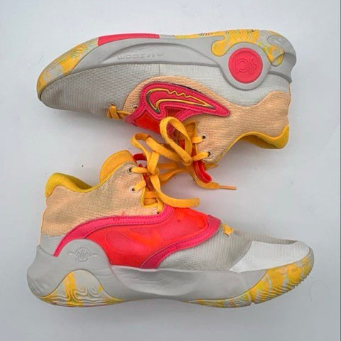Nike KD Trey 5 X White University Gold Siren Red Basketball Shoes Size 8