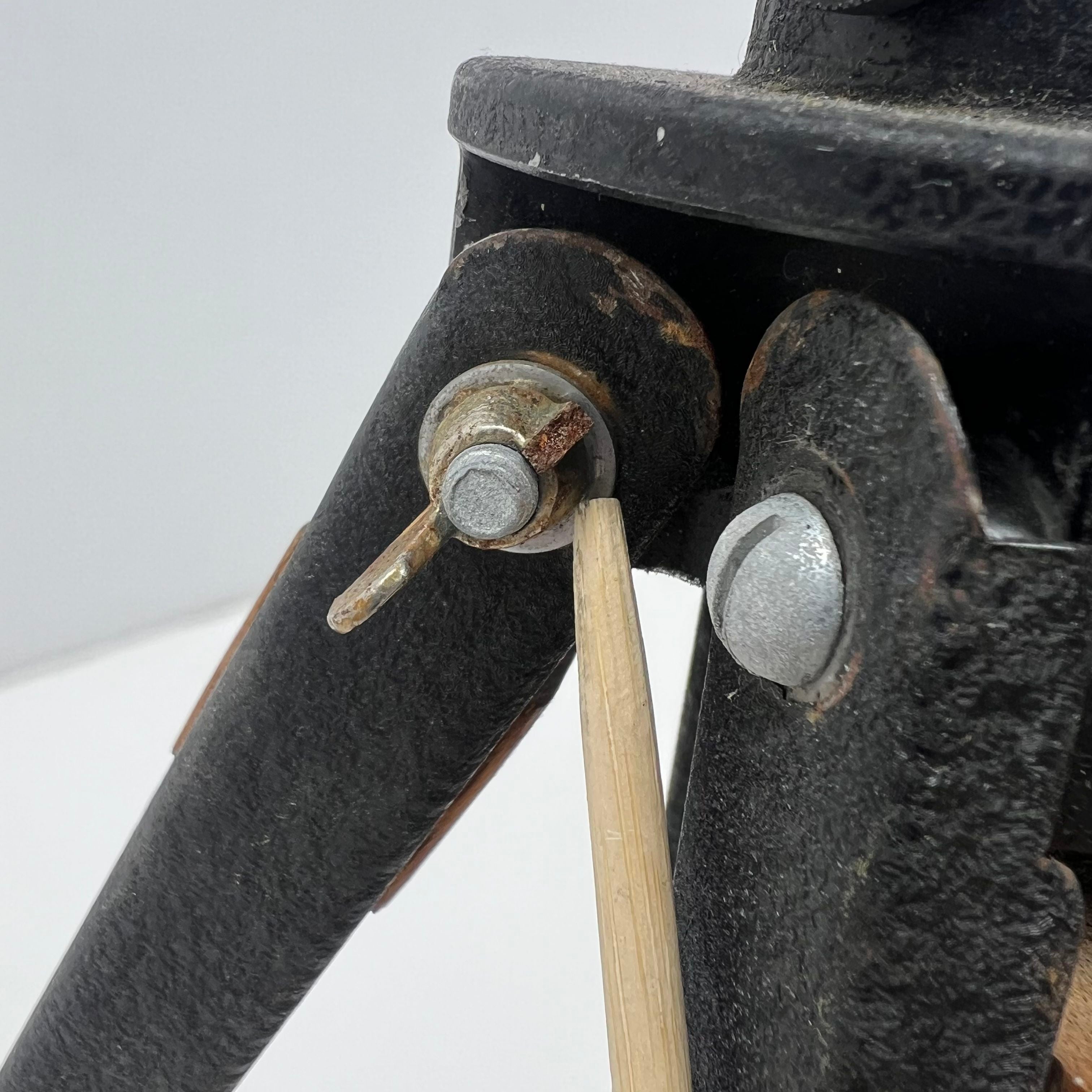 Vintage SPI Telescope No. 509 60mm Achromatic Lens with Wooden Tripod *Fair