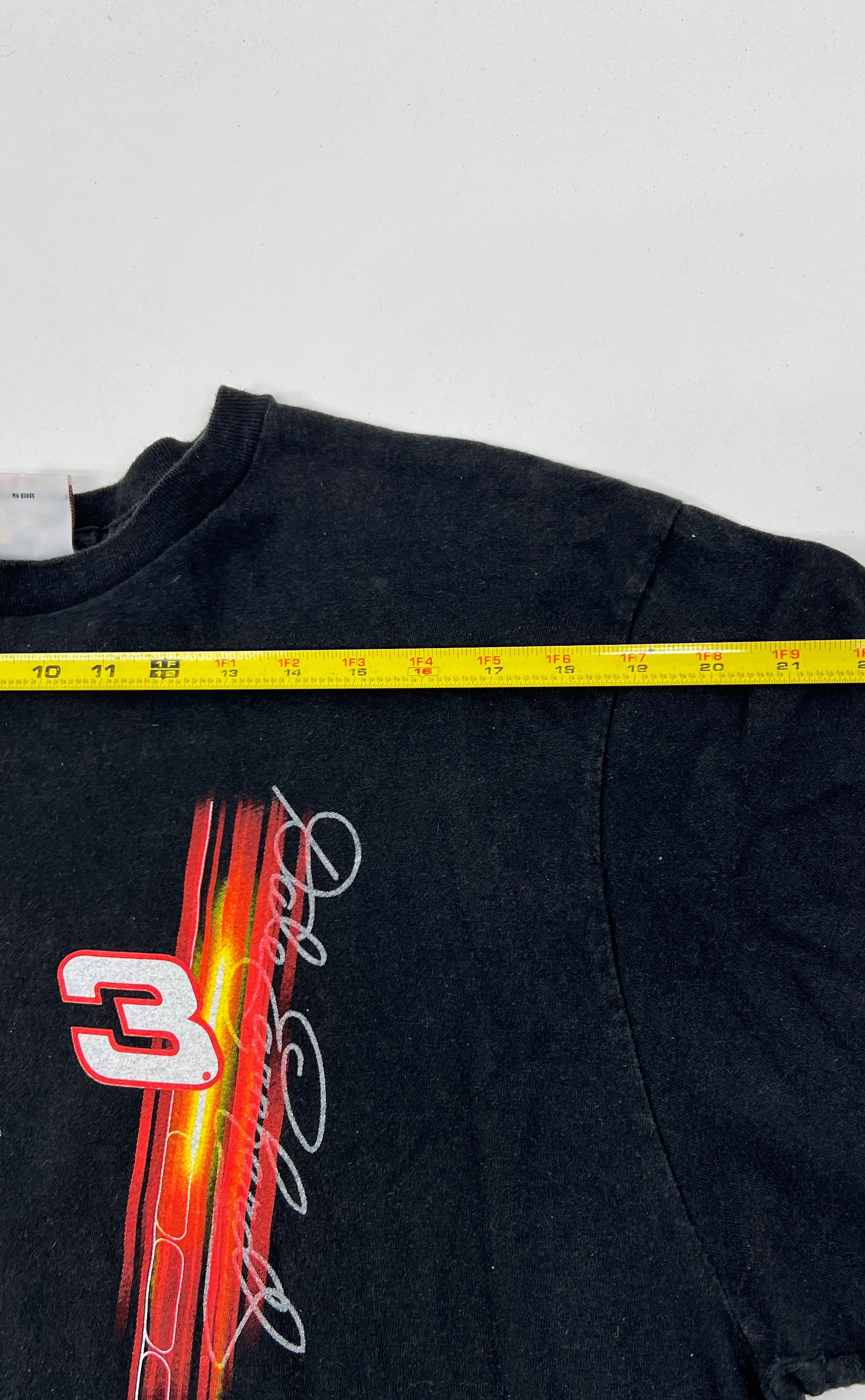 VTG Men's Winner's Circle Dale Earnhardt Jr 3 Racing Black T-shirt - Size XL