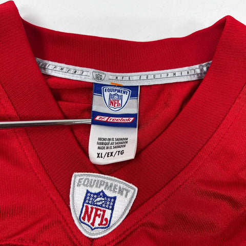 Vintage Y2K Reebok Men's NFL Kansas City Chiefs Maslowski #57 Jersey Red Sz XL