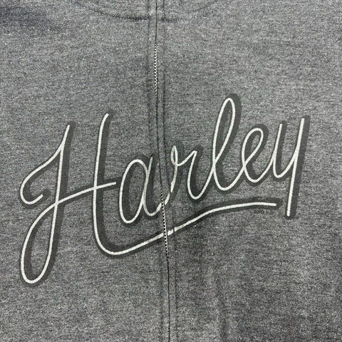 Harley-Davidson Bert's Barracuda Florida Full Zip Biker Sweatshirt Sz XL