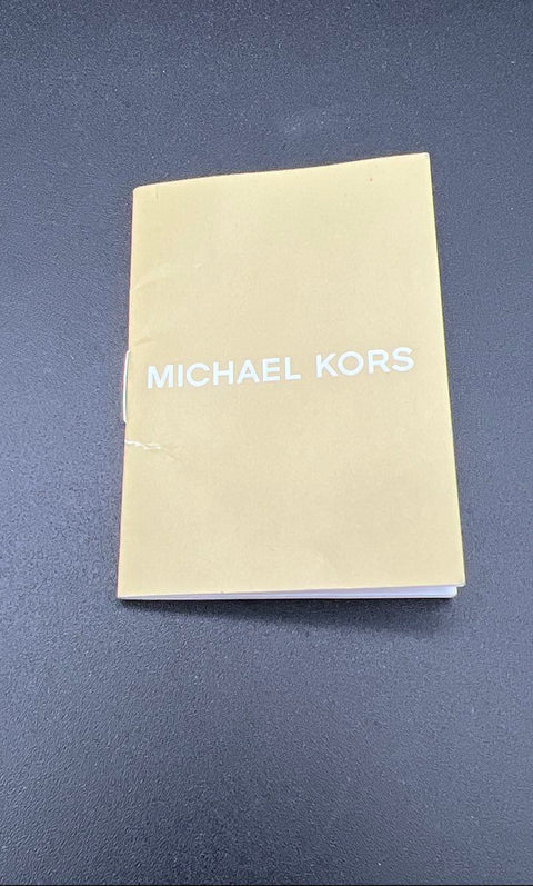 Michael Kors Gold-Tone Pave Crystal Chunky Link Toggle Necklace 26"