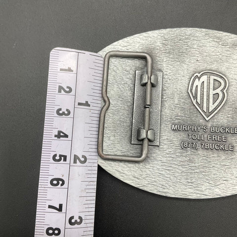 Murphy's Buckles Houston Livestock Show Rodeo Astrodome 1966-2002 Belt Buckle