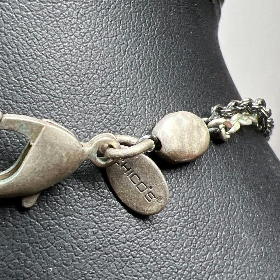 Chico's Circle Pendant Necklace