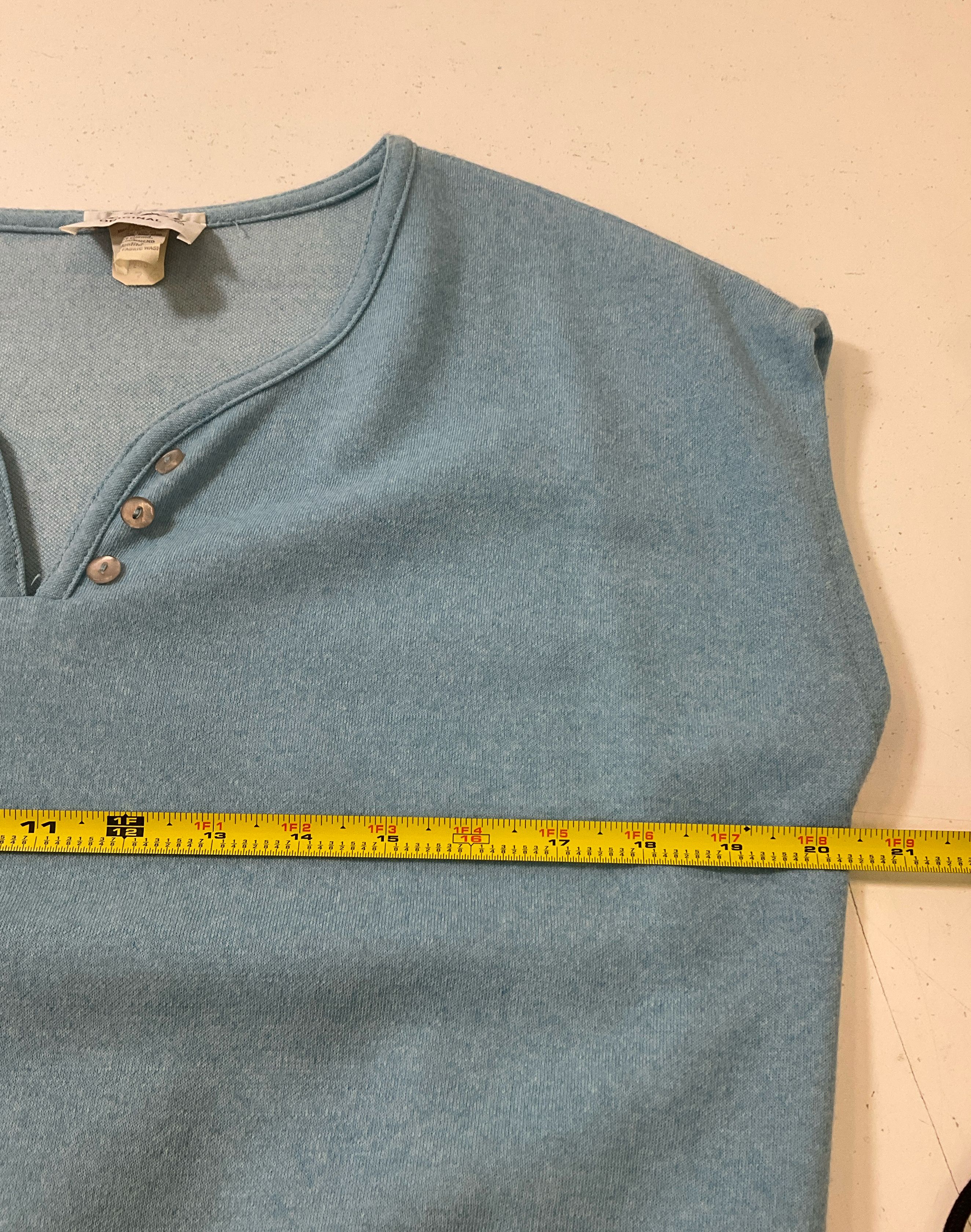 Leslie Fay Women's Blue Dress & Cropped Jacket Set VOLUP Size 18 Vintage 1970s