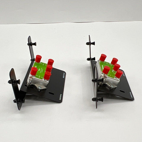Suttle V3S4 4-Way 3GHz Video Splitter with SAM-RFH4 Bracket 2pc Lot Not Tested