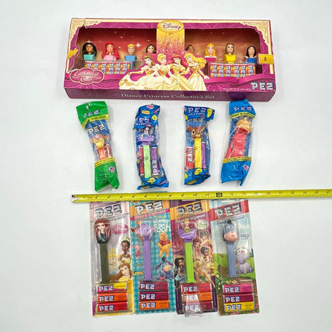 Pez Dispensers Lot Disney Princess Collector's Set Winnie The Pooh 16 Pieces New