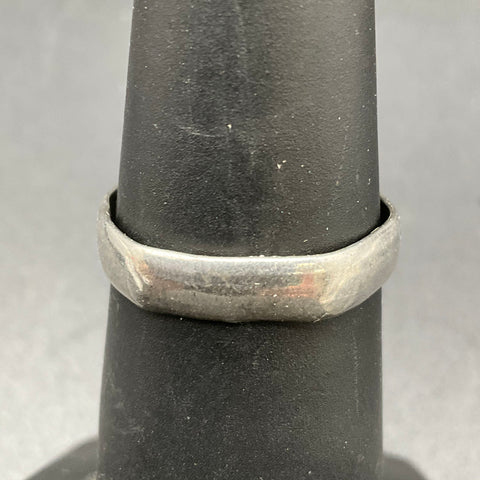 Sterling Silver Turquoise Chip Thunderbird Ring Southwestern Style Size 7.5