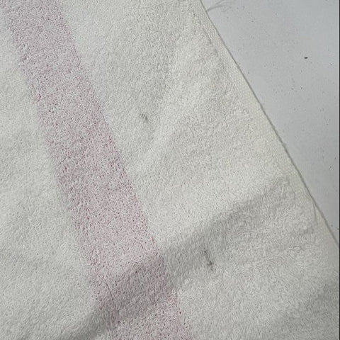 La Josefina Vintage Pin-Up Girl Beach Towel Private Cabana Stripe Cotton