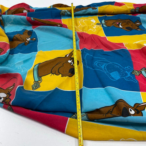 Vintage Scooby Doo Sheet Set Dan River Twin Size 3 Piece 1999 Hanna-Barbera