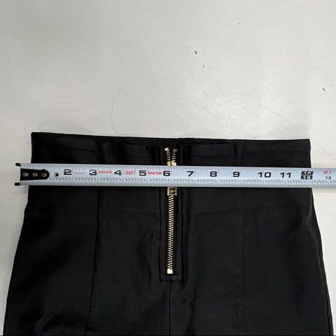 All Things Golden Women's The Second Skin Pant Black High Waist Zipper NWT S