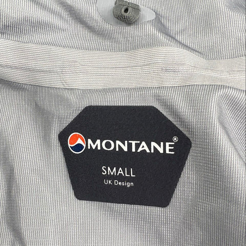 Montane Men's Alpine Pro Jacket Navy Blue Gore-Tex Hooded Rain Shell Sz S
