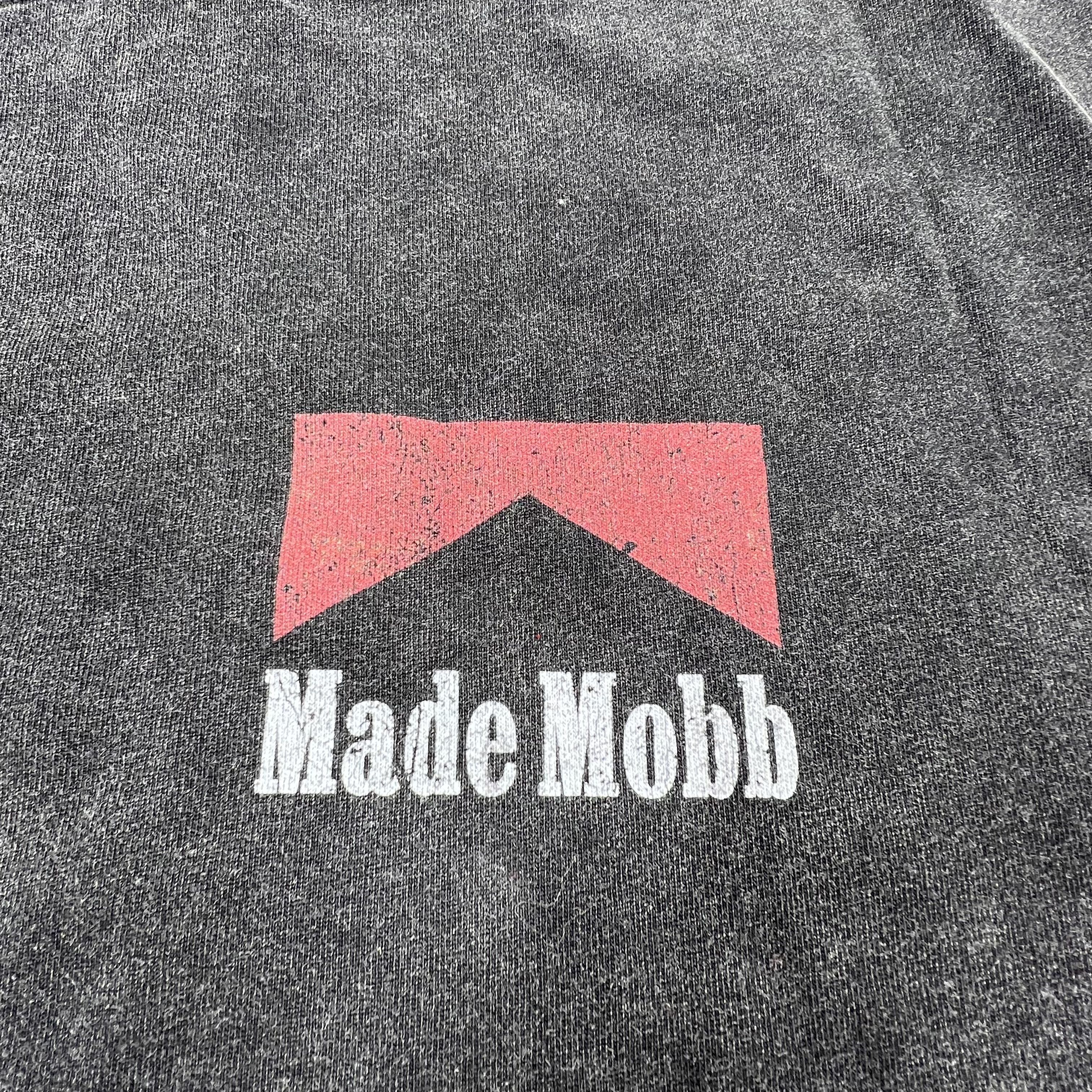 Made Mobb Midwest Bull Riding Graphic T-Shirt Acid Wash Kansas City Sz XL