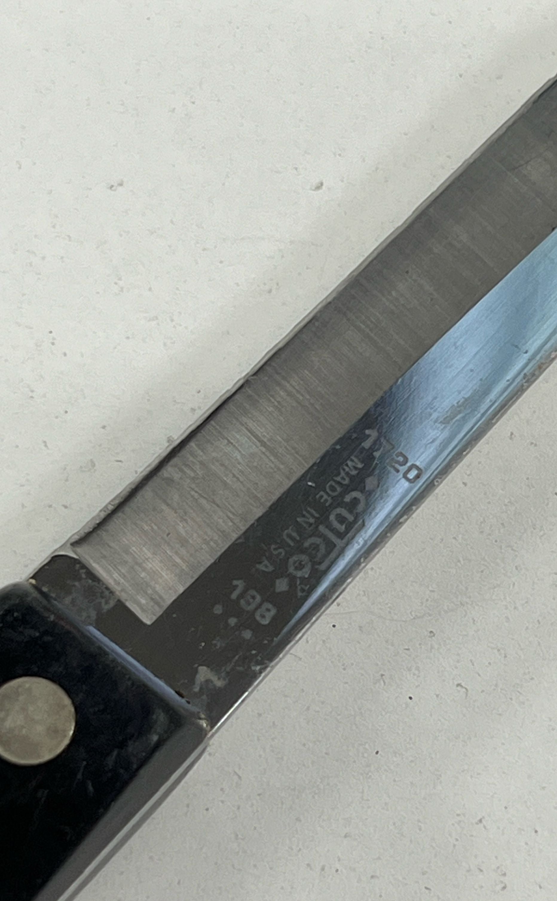Vintage Cutco 1720 Paring Knife 198 Black