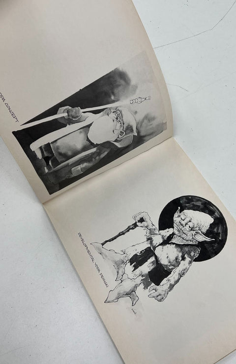 1980 Star Wars The Empire Strikes Back Sketchbook First Edition Joe Johnston Art