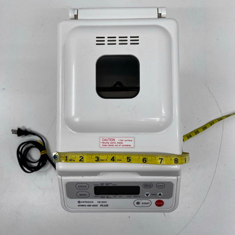 Hitachi HB-B201 Automatic Home Bakery Plus Bread Maker Powers On
