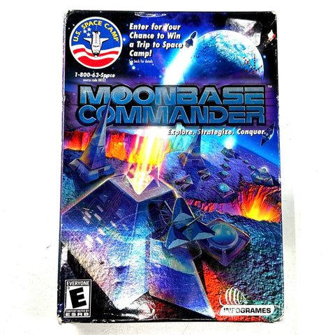 Moonbase Commander PC Game Windows 98/Me/2000/XP Infogrames Factory Sealed