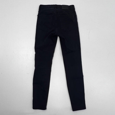 Madewell Women's Black 9" Mid-Rise Skinny Jeans Size 26