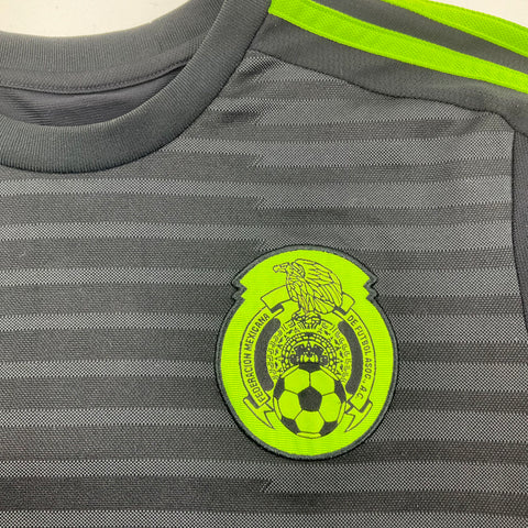 Adidas Black 2015 Away Mexico National Team Soccer Jersey Men's S