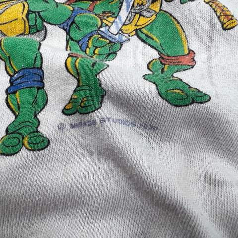 Vintage 1990 Teenage Mutant Ninja Turtles TMNT Crewneck Sweatshirt Kids Sz M